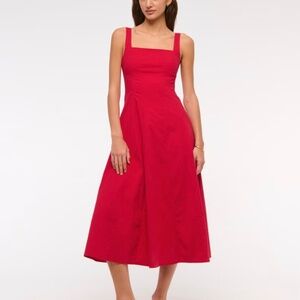 Abercrombie Mila Stretch Midi Dress